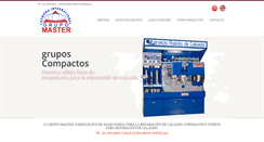 Desktop Screenshot of cigrupomaster.com